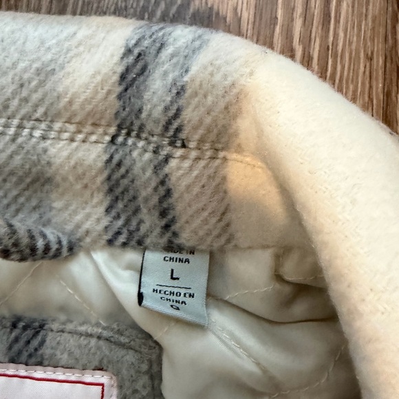 Levi’s Men’s Large Plaid Quilted Shacket Jacket - Picture 6 of 8